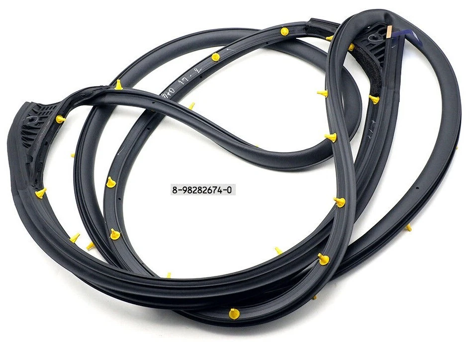 4PCS Replacement Door Seal Set Fits Isuzu Dmax 2012 - 2019 (Dual Cab) - image 4 of 4