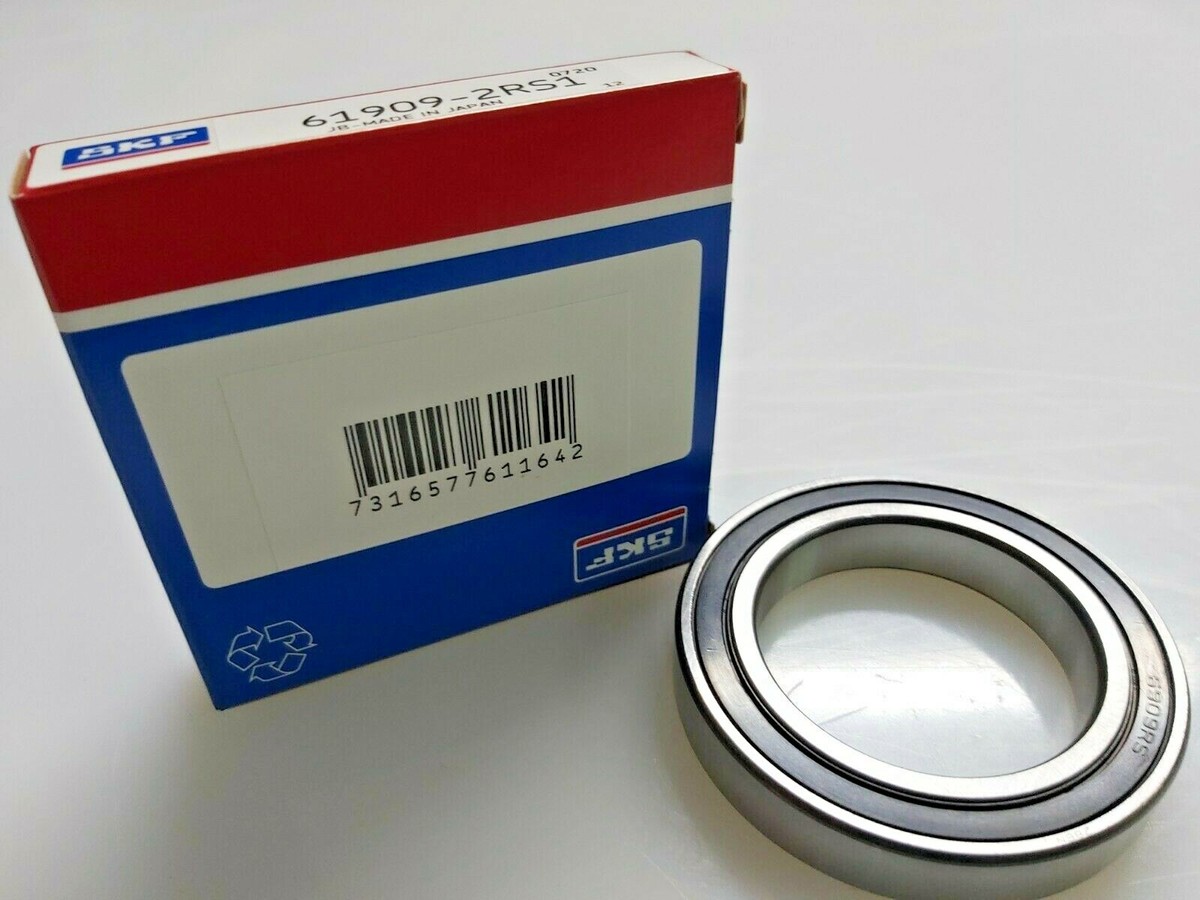 SKF 61909-2RS1 Thin Section Deep Groove Bearing 45X68X12mm | eBay