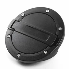 Gas Tank Cap Fuel Filler Door Cover For 2007-2018 Jeep Wrangler JK & Unlimited