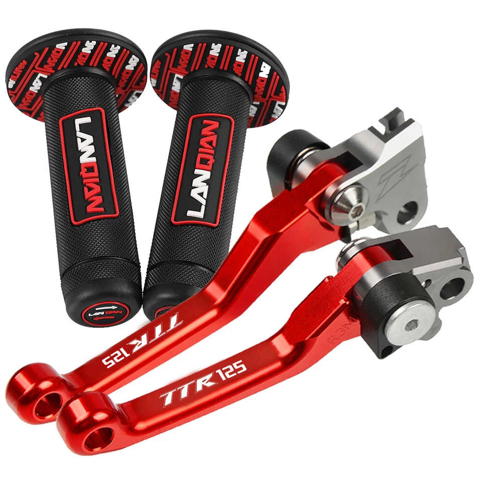 Motocross Brake Clutch Levers For Yamaha TTR125 E LW 1993-2008 TTR125L 2000-2017 Foto 4 de 4