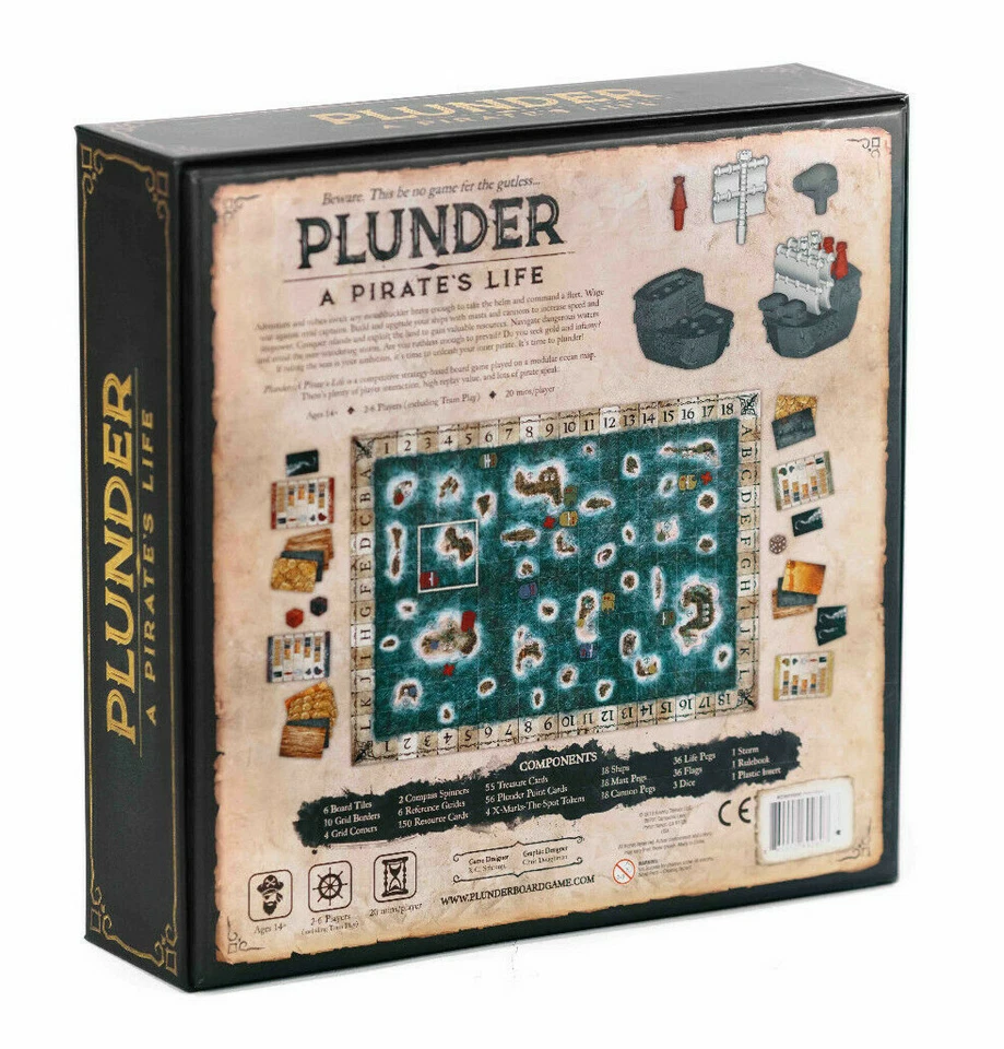 Plunder A Pirate's Life - стратегическая настольная игра для взрослых, подростков и детей - Изображение 2 из 4