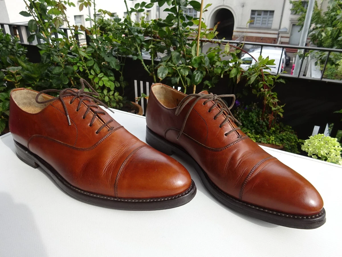 JOHN CROCKET 67281 Herr Goodyear Business Schuhe Leder England Gr