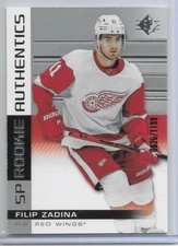 FILIP ZADINA 2019-20 UD SP/ROOKIE AUT. SILVER SSP INSERT RC/CZECH/#626/1199