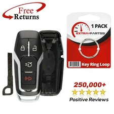 For 2015 2016 2017 Ford Mustang Smart Key Fob Prox Remote Case Shell 164-R8109