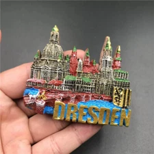 Germany Dresden Tourist Travel Souvenir Gift 3D Resin Refrigerator Fridge Magnet