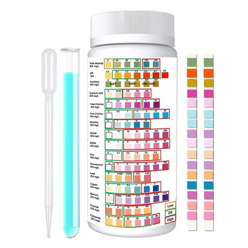 Kits de Test d'Eau 16 en 1 pour Eau Potable - Kit de Test d'Eau Maison,Water3508