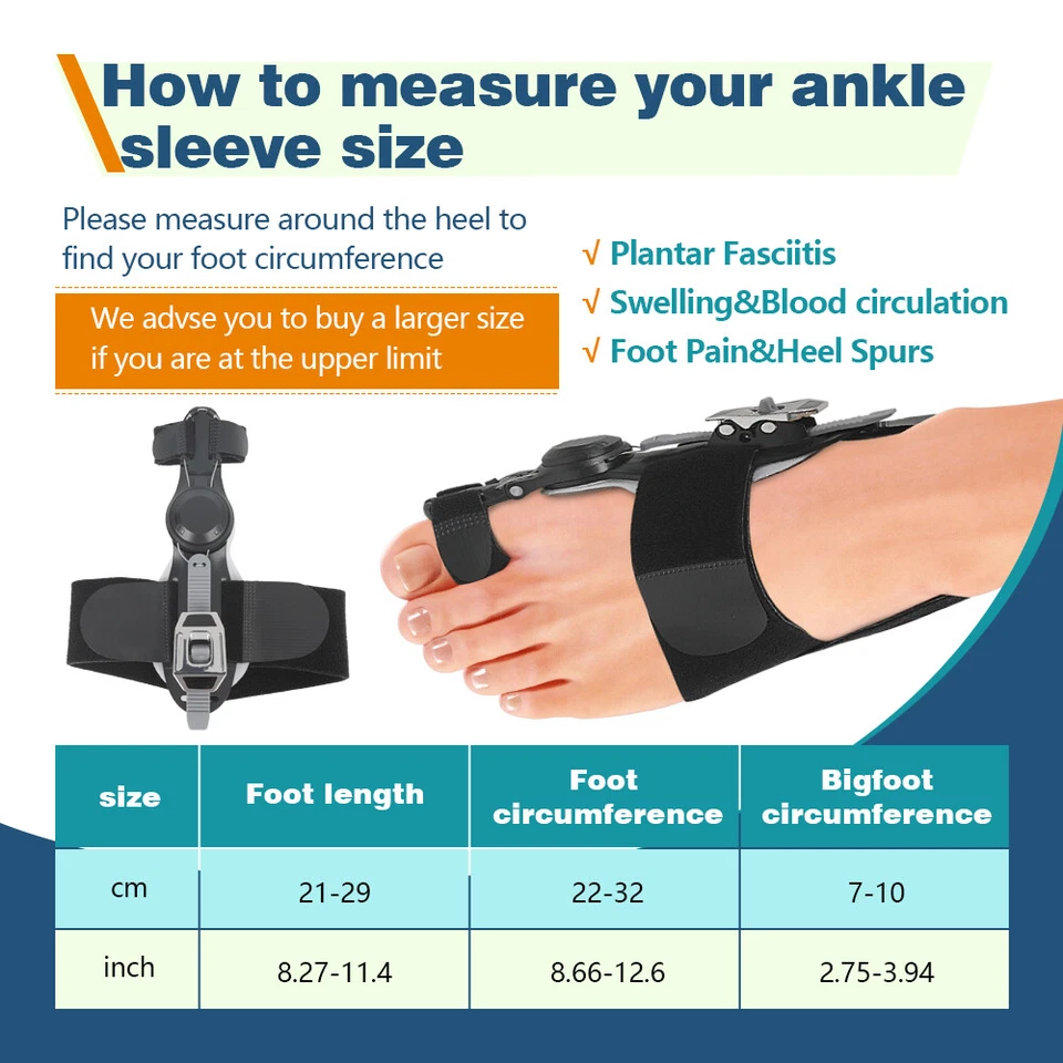 Hallux Valgus Bunion Corrector Orthopedic Pain Relief Toe Straightener Splint US - Image 4 of 4