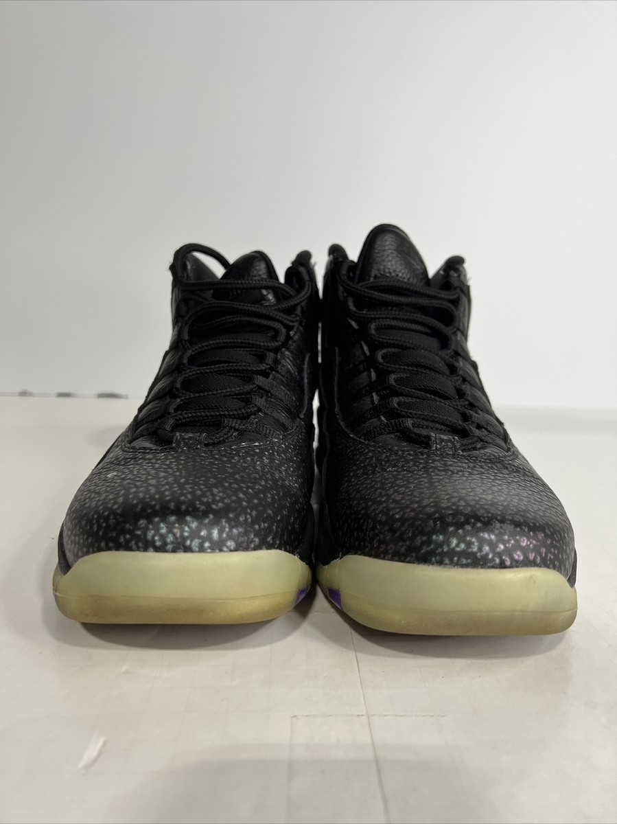 Nike Men's Air Jordan Retro X 10 Paris Black Fierce Purple