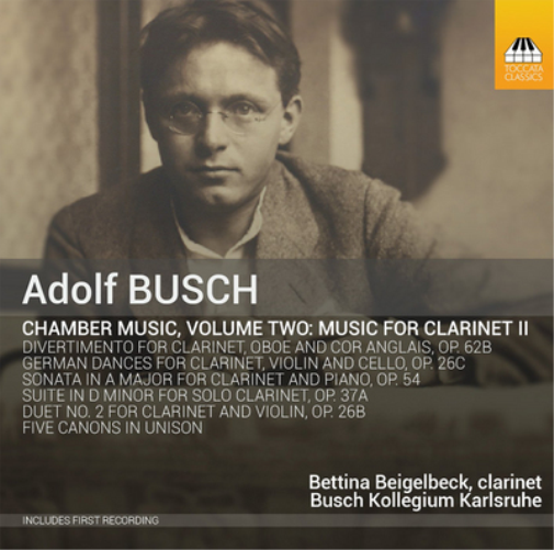 Adolf Busch Adolf Busch: Chamber Music: Music for Clarinet II - Volume 2 (CD)