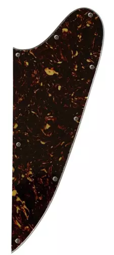 New 4Ply Guitar Pickguard For Gibson Firebird Blank Scratch Plate,Brown Tortoise