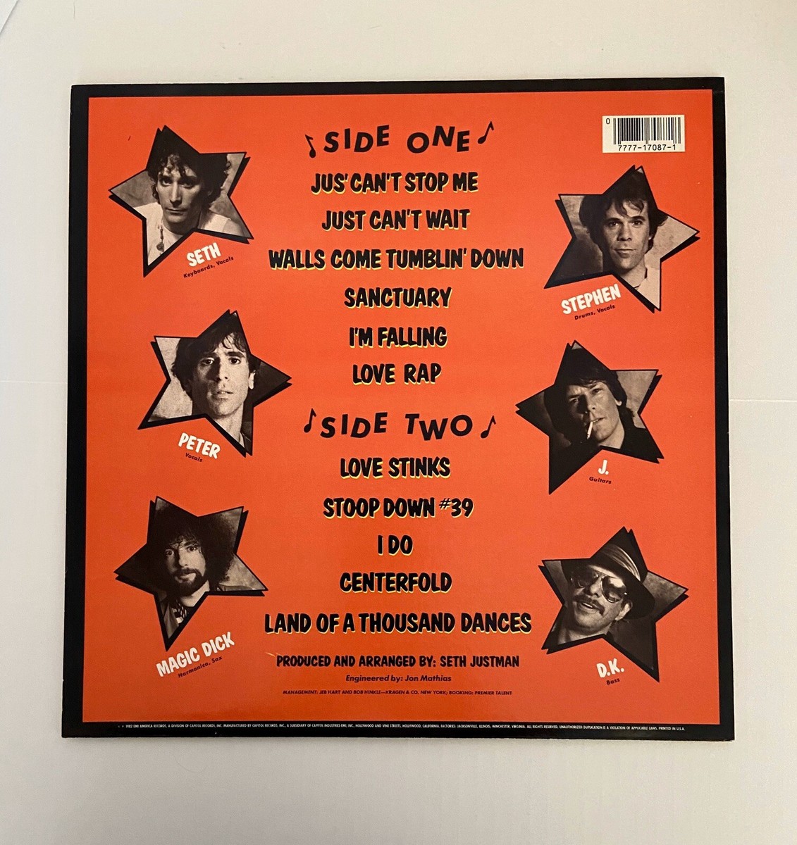 The J. Geils Band, Showtime! | eBay
