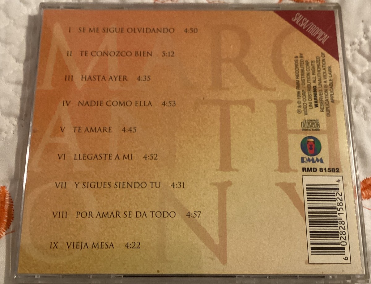 その他 Todo a Su Tiempo Marc Anthony, Todo a su Tiempo,cd | eBay