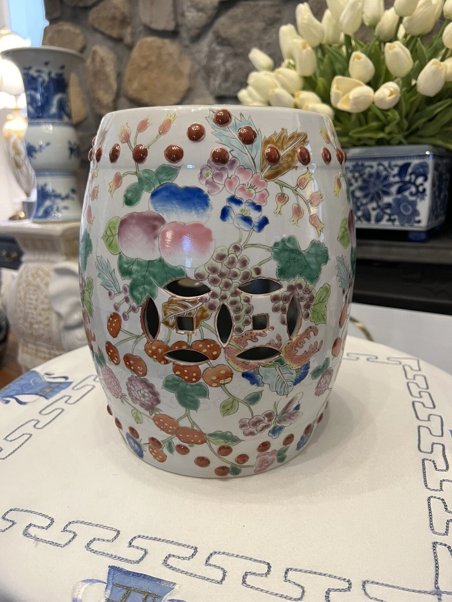 Chinoiserie stool new arrivals