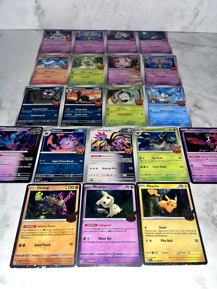how many cards are in the halloween pokemon set 2024 TCG Booster Bundle- Trick or Trade : Toys & Games This 30 Pokémon 2024 Trading Card Game: