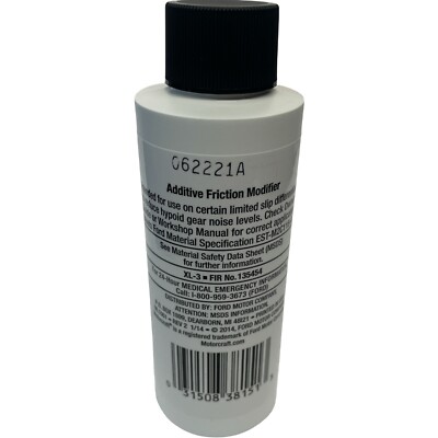 Motorcraft XL3 Friction Modifier Additive Limited Slip
