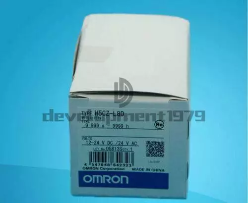 1PCS New in Box Omron H5CZ-L8D 12-24VDC 24VAC Timer H5CZ L8D