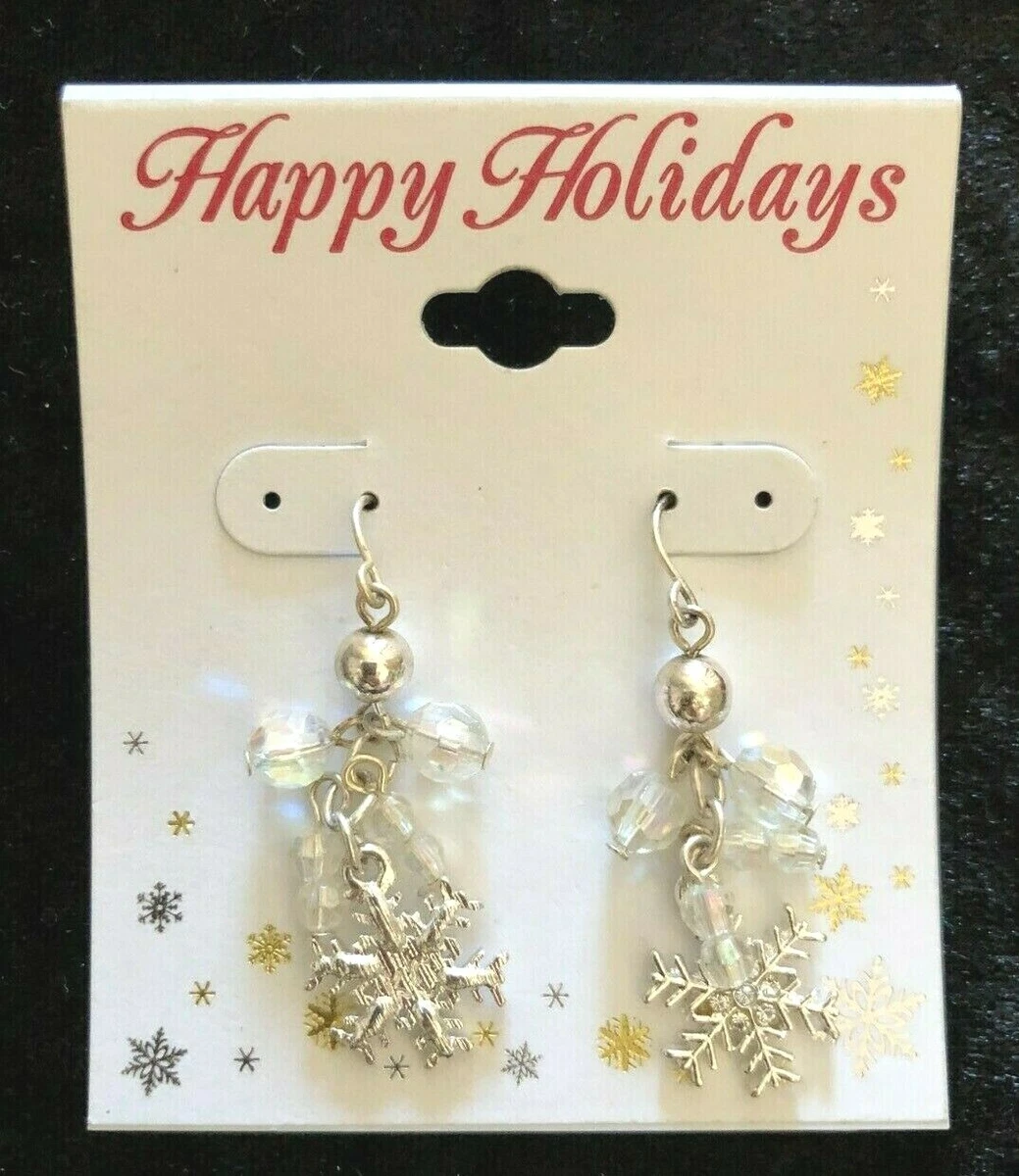 Kohls snowflake earrings sale