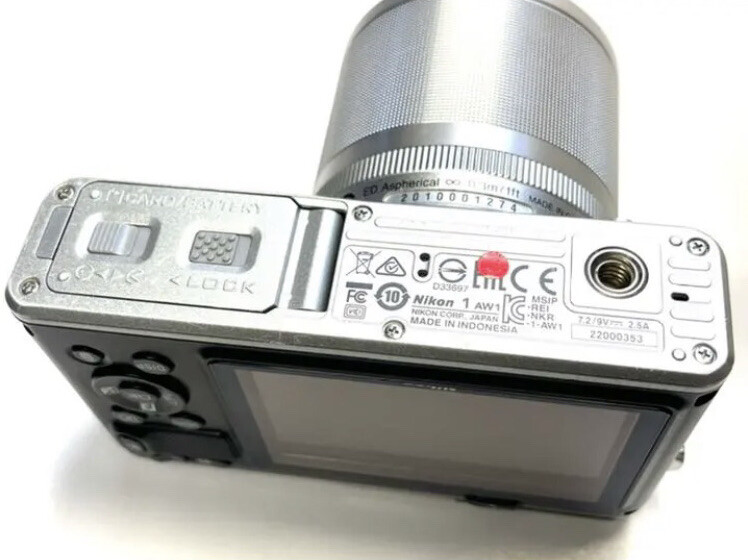 Nikon aw1 Waterproof Camera Set With 11-27.5mm Waterproof