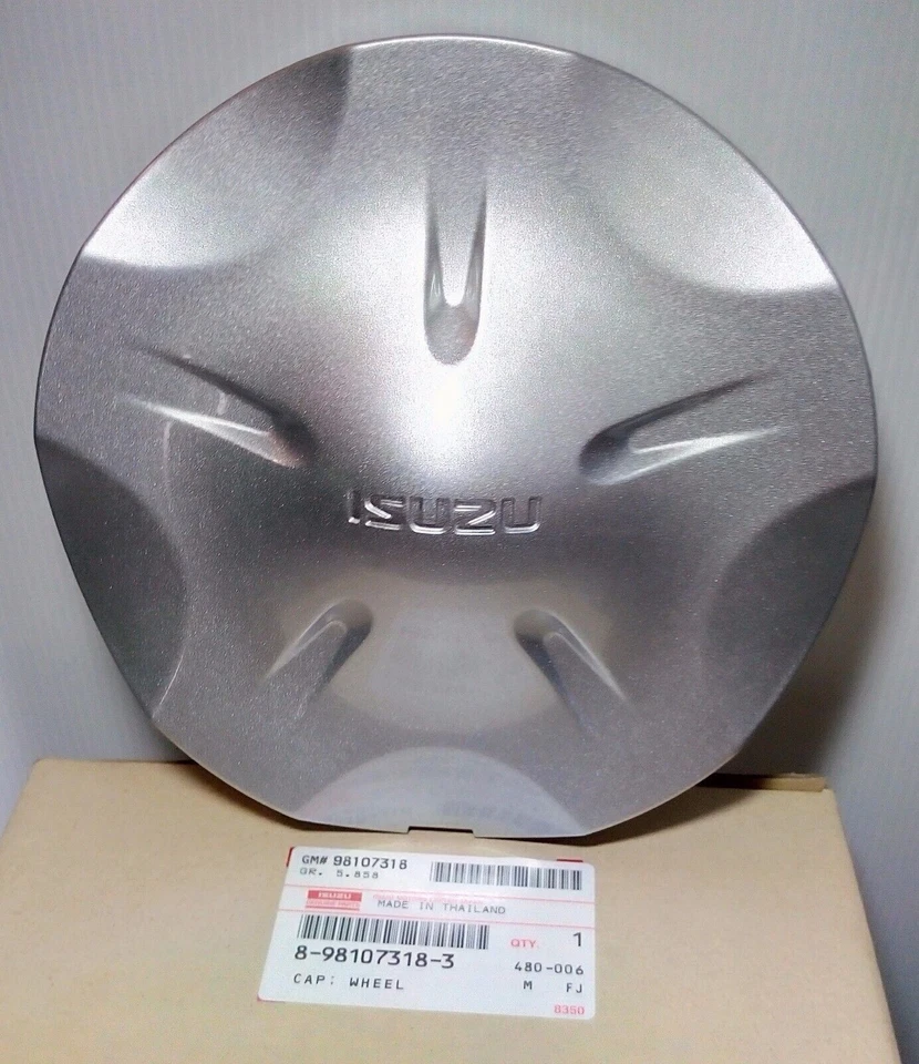 Set of 4 Genuine Cover Cap Wheel Hub For 2012-2019 Isuzu D-Max Rodeo 4WD - Image 3 of 4