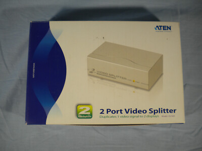 ATEN VS92A 2-Port VGA Video Splitter Unterstützt 350MHz Silber