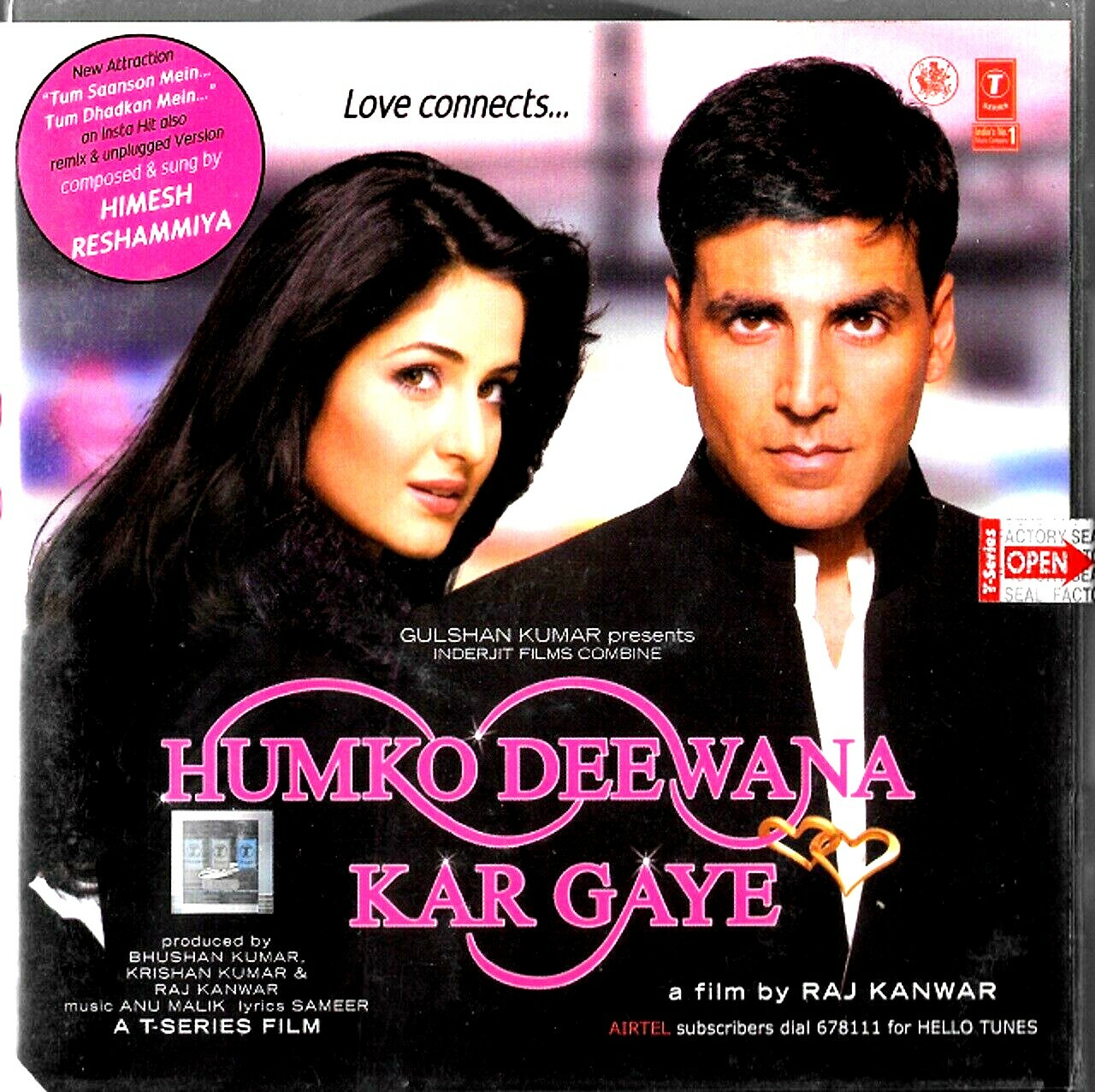 HUMKO DEEWANA KAR GAYE - NEW ORIGINAL BOLLYWOOD SOUNDTRACK SONGS - FREE UK POST
