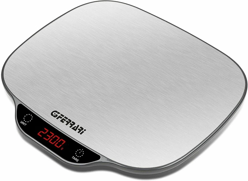 Bilancia Pesa Digitale G3Ferrari G20096 Patty da Cucina in acciaio INOX 15 Kg