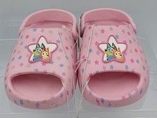 Toddler Bluey Comfort Slide Sandals Girls Stars - Choose Your Size