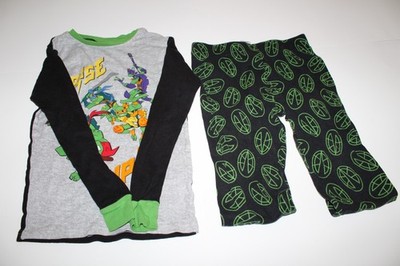 Nickelodeon Teenage Mutant Ninja Turtle Rise Up 2-Piece Pajamas Set Size 10 