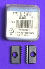 ISCAR CARBIDE MT21 - 11.5 NPTF - GRADE 328 THREAD MILL INSERT  - 2 PCS - LOT # 1