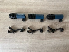 (3) Audio-Technica MB 5k Drum Mic Snare Tom Floor Cajon Bongo Conga Microphone