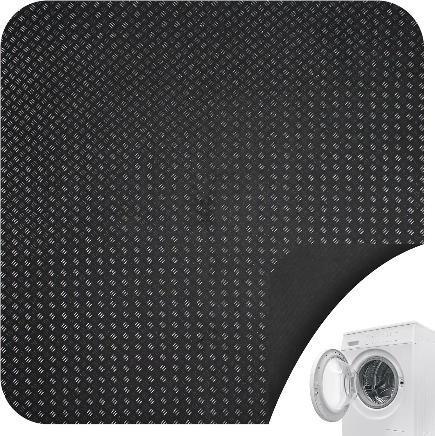 Tapis antidérapant pour machine à laver universel lave-linge sèche-linge