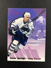 1994-95 Flair #3 Doug Gilmour Center Spotlight Toronto Maple Leafs