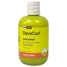 DevaCurl REPAIR & BOND CurlBond Re-Coiling Mild Lather Cleanser Shampoo 12 oz