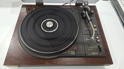 ONKYO CP-80M Direct Drive Turntable Record Player Tested Working