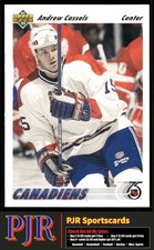 Andrew Cassels 1991-92 Upper Deck #379 Montreal Canadiens