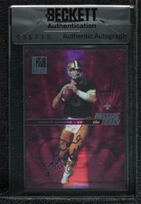 BAS 2004 Donruss Elite Passing the Torch Archie Manning Seal of Authenticity ow6