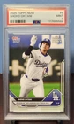 2025 Topps Now SHOHEI OHTANI #5 First HR Of 2025 PSA 9 Los Angeles Dodgers