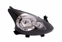 Scheinwerfer Rechts FüR Toyota Aygo B10 2005- H4 Halogen Schwarz LWR