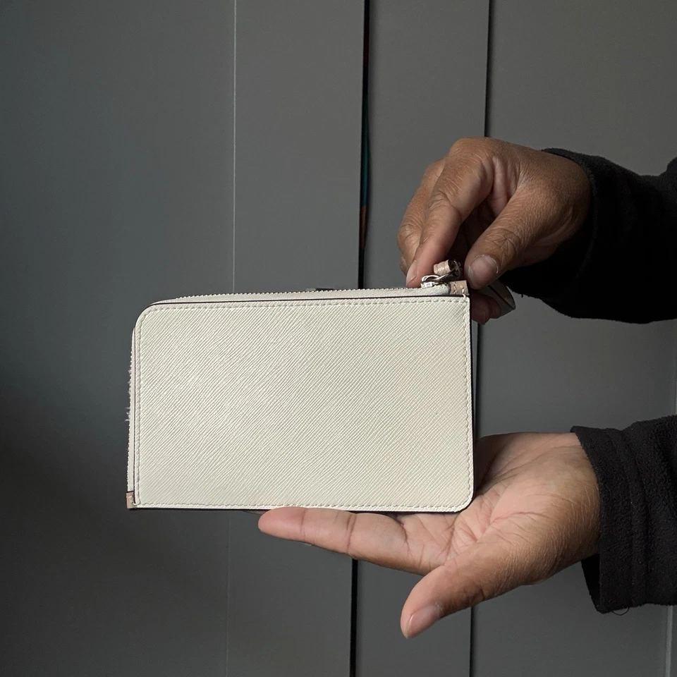 Cartera Kate Spade Lucy Bicolor Pequeña L Cremallera Muñequera Tostada Avellana Foto 2 de 4