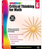 Spectrum - Critical Thinking For Math Gr 6 - Paperback - G245Z