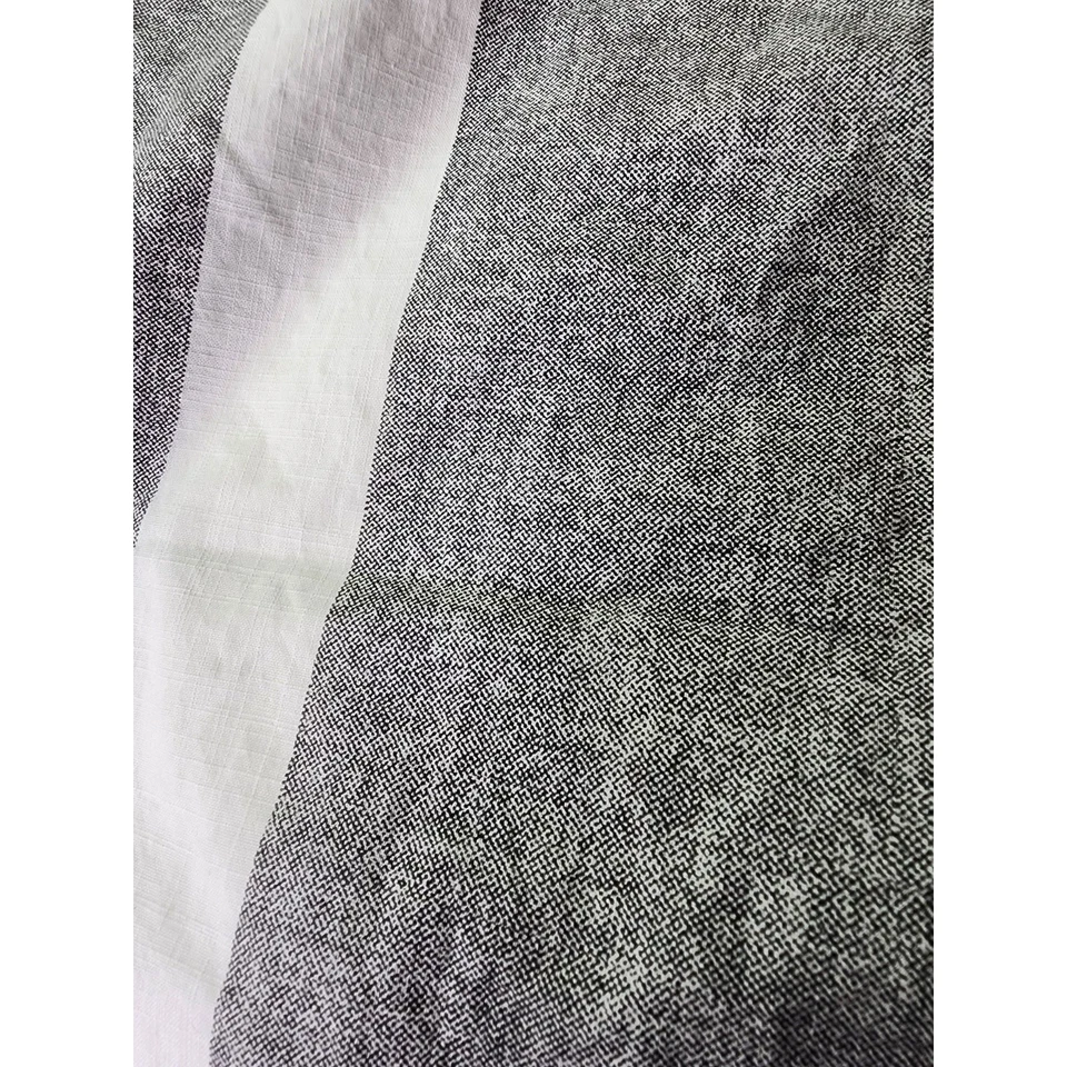 Juego de fundas de almohada TOMMY HILFIGER gris cambray a rayas náuticas ESTÁNDAR/2 Foto 4 de 4