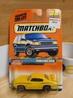 Vintage MATCHBOX 1970 Pontiac GTO Judge yellow Collector 38 of 75 1997 NIP