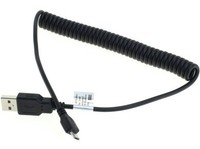 Original Otb Micro Usb Spiral Ladekabel Samsung S2 S3 Mini S4 Ace S5 S6 S7 Edge
