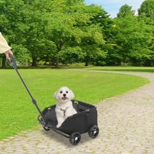 4-wheel Pet Stroller Foldable Pet Travel Cart Dog Jogger Stroller Dog Stroller