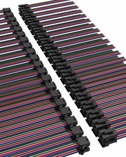 4-Pin JST SM Male Female RGB LED Strip Connectors, 10 cm, 40 Pack 20 pairs,...