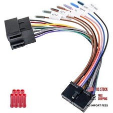 20 Pin Radio Wiring Harness to 16 Pin Stereo Wire Connector Compatible with