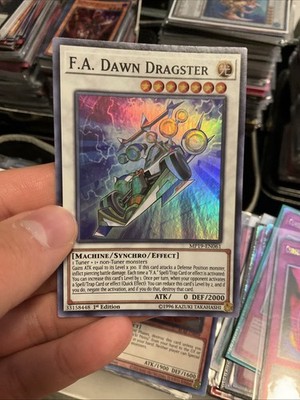 F.A. Dawn Dragster MP19-EN061 2019 Gold Sarcophagus Tin Mega Pack 1st Edition