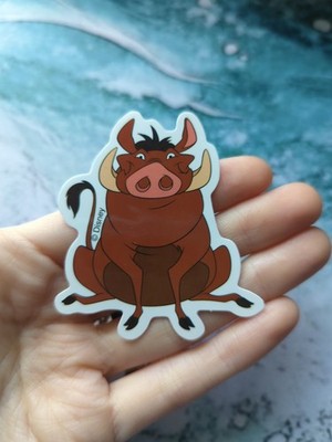 Disney, Simba Sticker Of Pumbaa, The Lion King