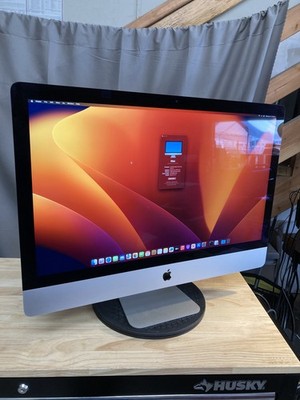 iMac 27'' (2017) i5 7th Gen@3.8GHz 8GB Ram DDR4 2TB SSHD OS Ventura **RETINA 5K**