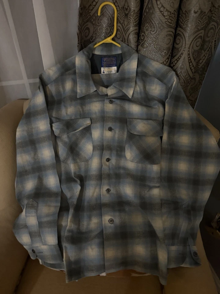Pendleton × Disneyland Frontierland Wool Shirt L Vintage 60s Walt Disney Prod - Image 2 of 4